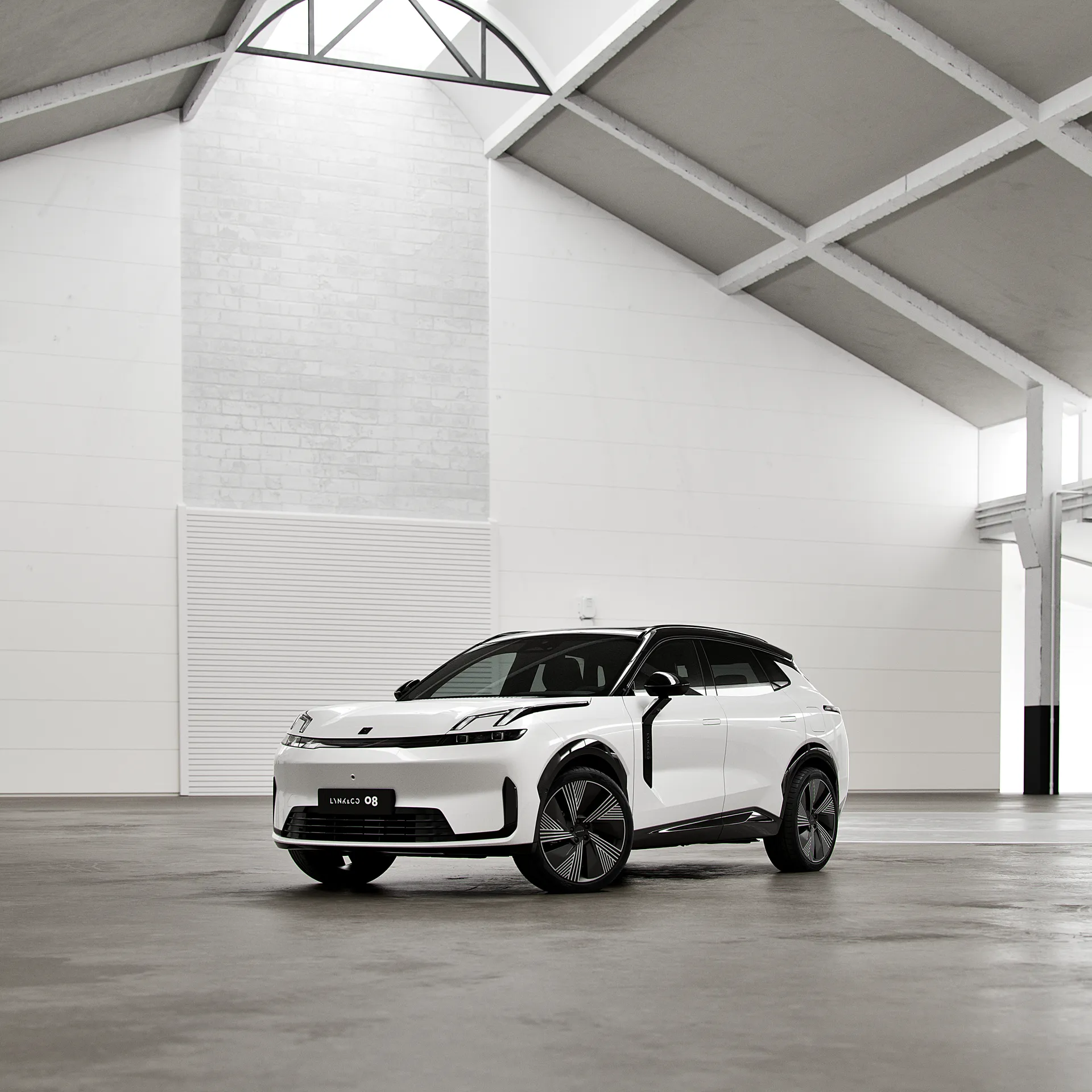 Lynk & Co 08 · Crystal White