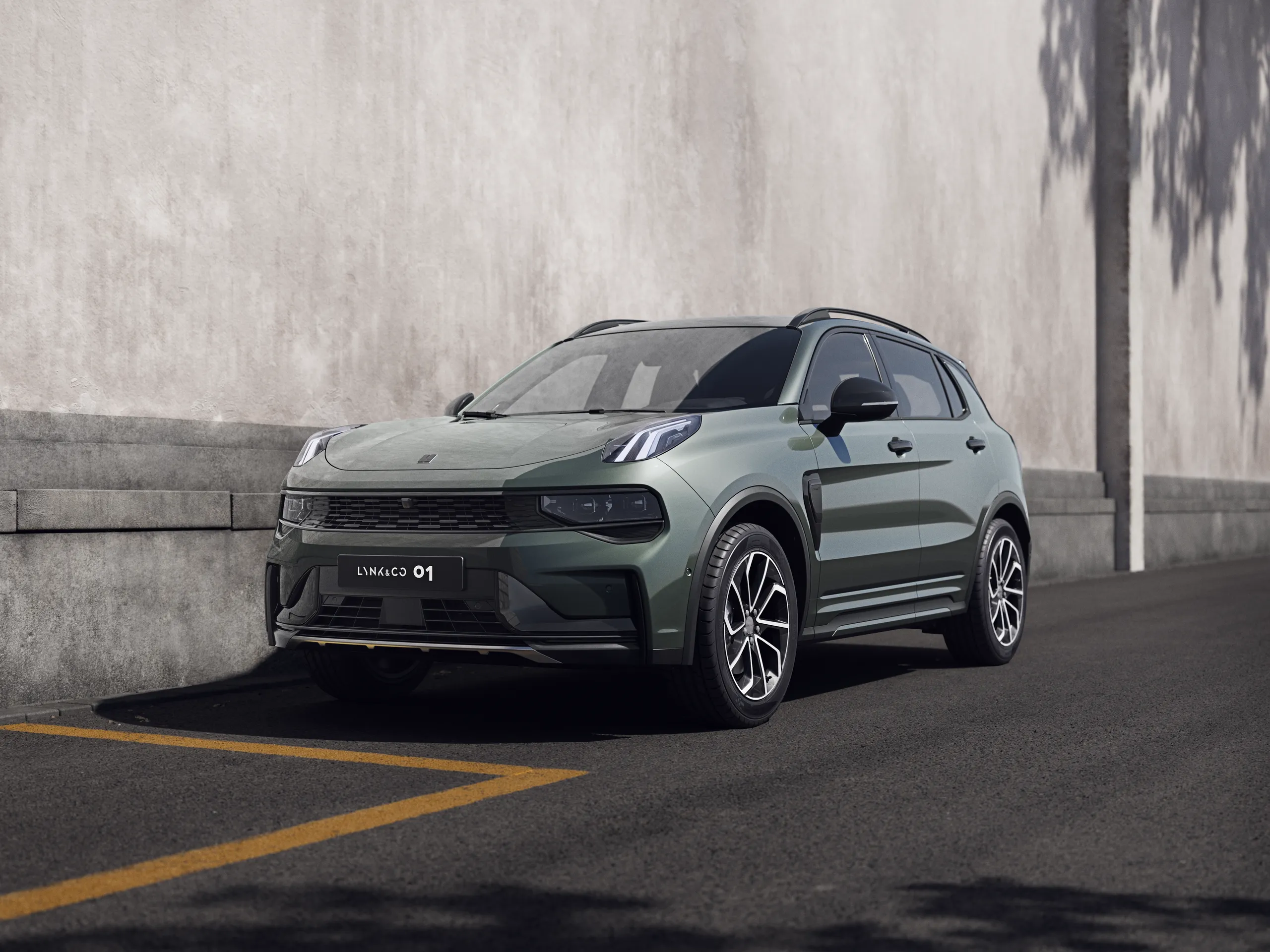 Lynk & Co 01 · Mineral Green